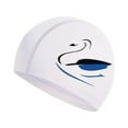 thumbnail image 1 of QiHongYan High Elasticity Swimming Cap Keeps Hair Clean Breathable Fit Both Long Hair Short Hair, Swim Caps Woman Girls Men Kids One Size Hat, 1 of 8