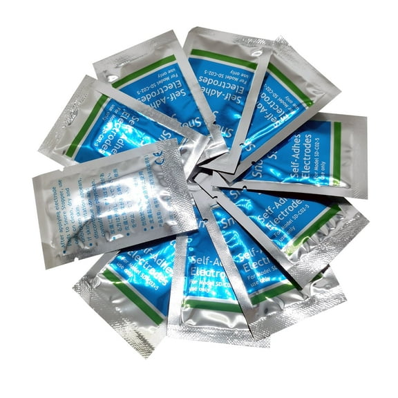 QiQiBaby Care Market Electrode Gel Pads for Snore Stopping Watch Anti-Snoring Wristbands 10 Pack