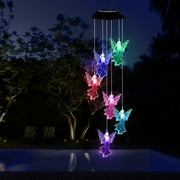 QiShi Angel Wind Chimes, Gifts for mom, Garden Gifts, Wind Chimes Outdoor, Chime Outside, Solar Wind Chimes, Gifts for mom Grandma Family