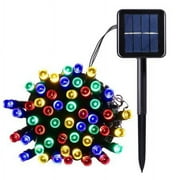 QiShi Solar Christmas Lights LED Solar String Lights, 39ft100 LED Lights for Home, Lawn, Garden, Wedding, Patio, Party, and Holiday Decorations Multi-color