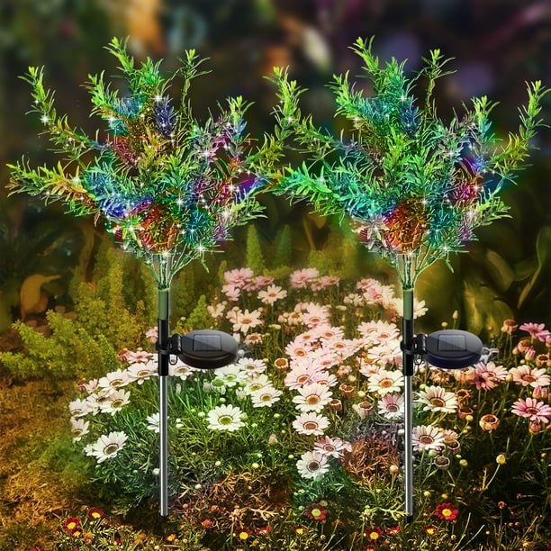 Solar flickering garden lights on sale