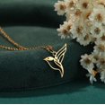 thumbnail image 1 of Qiamni Brid luxury Pendant women Stainless Steel necklace, 1 of 4