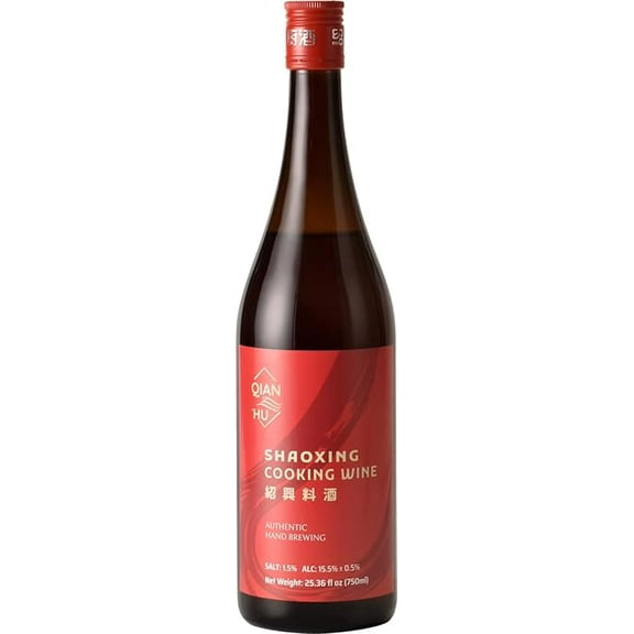 Qian Hu Chinese Shaohsing Rice Cooking Wine (Red) (750ml)