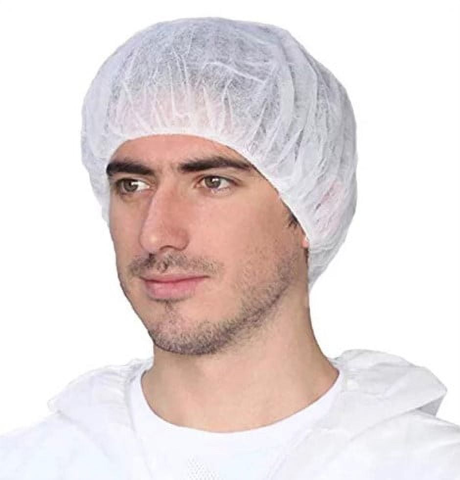 Designice Qian sou Disposable Bouffant Caps Hair Nets for Food Service