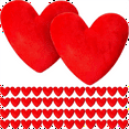 thumbnail image 1 of QianGlow Valentine's Day Red Love Plush Toy 24pc 4in, Cute Heart Plushies for Gift Bags Party Favors, Valentine's Day Decoration,as shown, 1 of 6