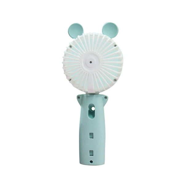 QianYing Home Appliances Clearance Handheld Fan Portable Misting Fan USB Rechargeable Fan With Spray Bottle