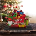 thumbnail image 1 of QianYing Home Decor Christmas DIY Wooden Home Decorations Student Gifts Christmas Decorations, 1 of 4