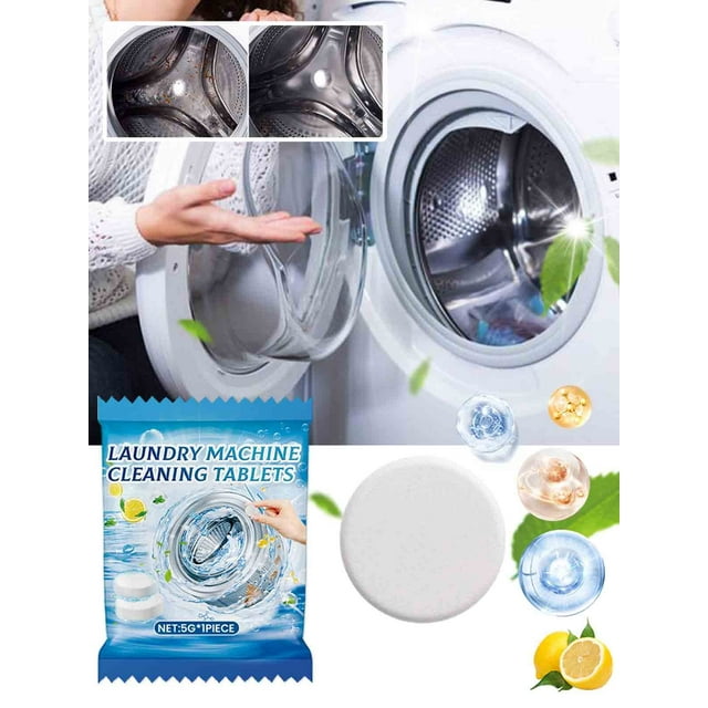 QianYing Washing Machine Cleaner Descaler Deep Cleaning Tablets For