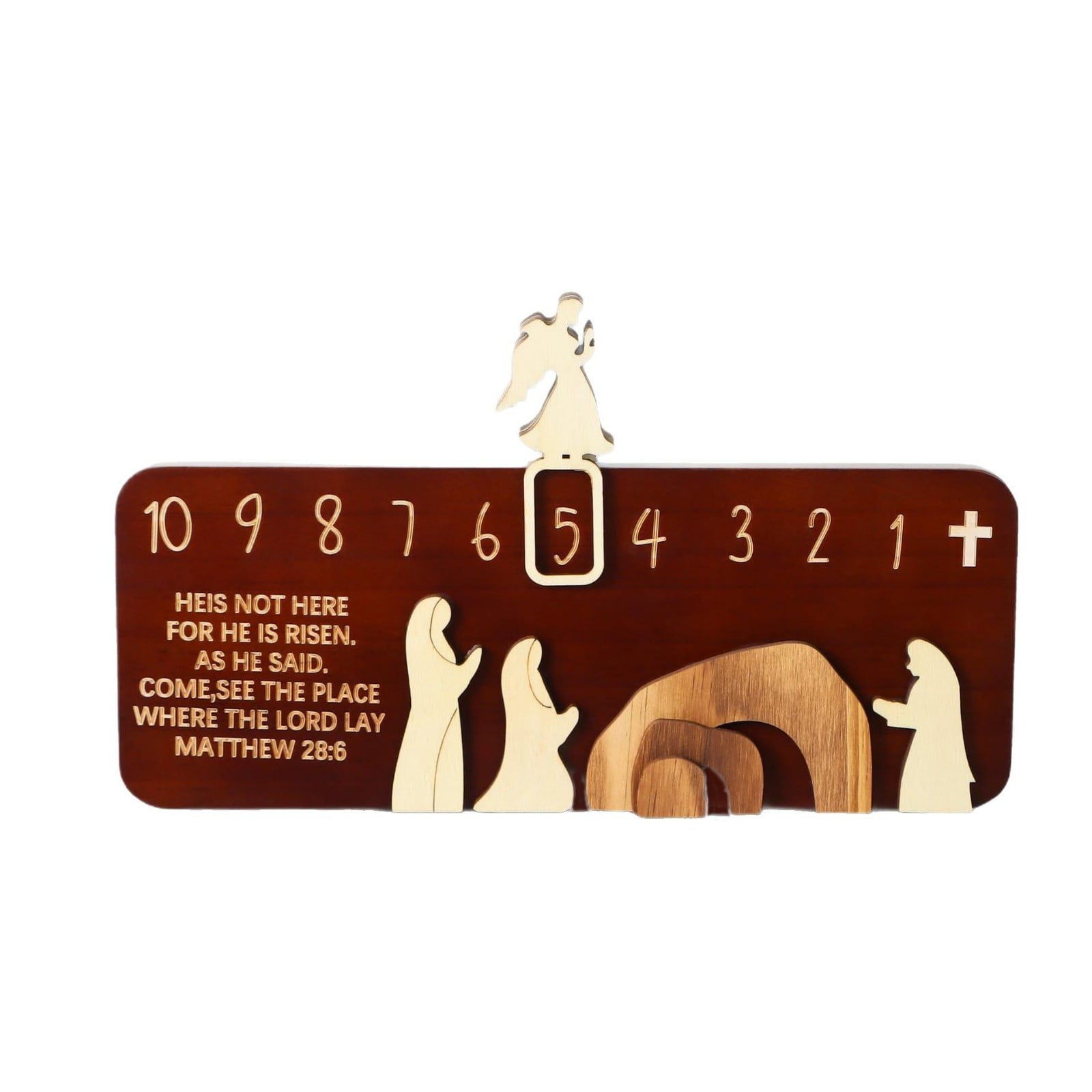 Qianduo Desk Decor Clearance Easter Decor Empty Tomb Easter ...