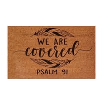 Qianduo Indoor Rugs for Entryway - Out Door Rugs for Patio - Washable Rug - Are Door Mats Outside Doormat Welcome Mats 91 We Psalms Home Decor