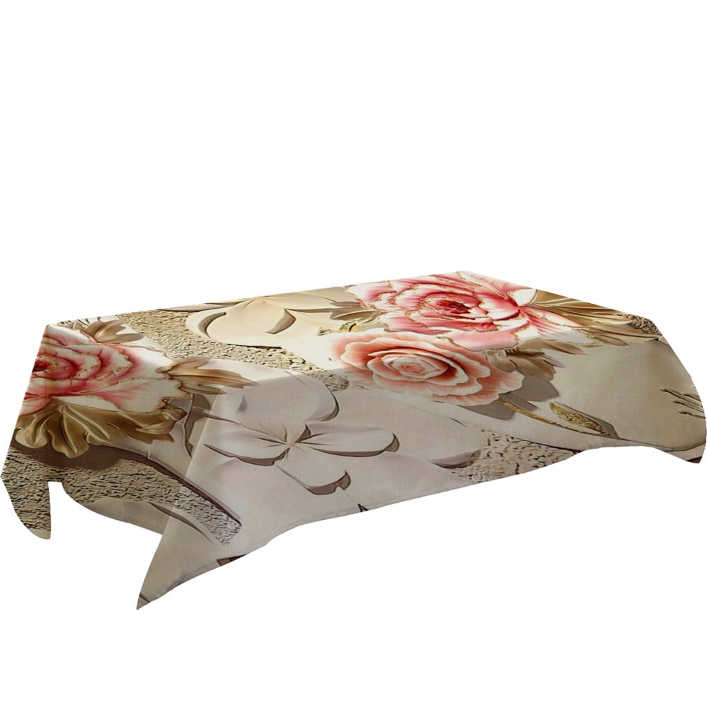 Animal Safari Plastic Tablecloth, 84 X 54 Inches - Jungle Party Decor