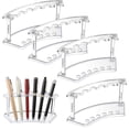 thumbnail image 1 of Qianfeng 4 Pcs Plastic Pen Display Stand, Pen Holders Each Holder Features 6 Holes, 1 of 8
