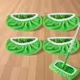 thumbnail image 1 of Qianfeng Reusable Mop Pads Refill, Washable Microfiber Pads for Wet/Dry Mop, 4 Pack, 1 of 6