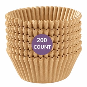 Qianglong Basket Coffee Filters 8-12 Cup, 200 Count Flat Bottom Paper Filters unbleached coffee filters for Drip Coffee Makers, Compatib