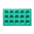 thumbnail image 1 of Qiangzon 15 Cavity Rose Silicone Mold Non-Stick 3D Fondant Candy Chocolate Baking Mold Food-Grade Heat Resistant Dishwasher Safe Reusable Cake Decorating Tool for Diy Cupcake Cookie Decorations, 1 of 9