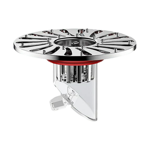Qiangzon Anti Odor Floor Drain Backflow Preventer Shower Drain Bathroom Kitchen Laundry Sink Gravity Filter Stainless Steel Sealing Cover Drainage Filter Plumbing Accessories 1X Filter