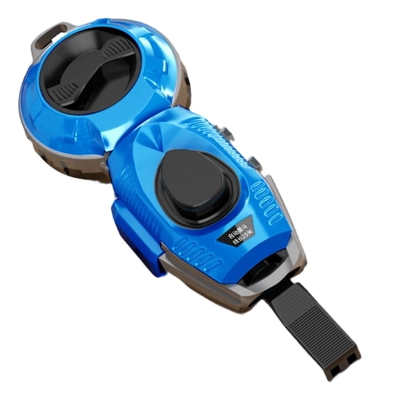 Qiangzon Automatic Retractable Chalk Line Roll for Construction, Reel Marker with Level for Woodworking, Precision Marking Tool for Carpenter Masonry DIY, Blue
