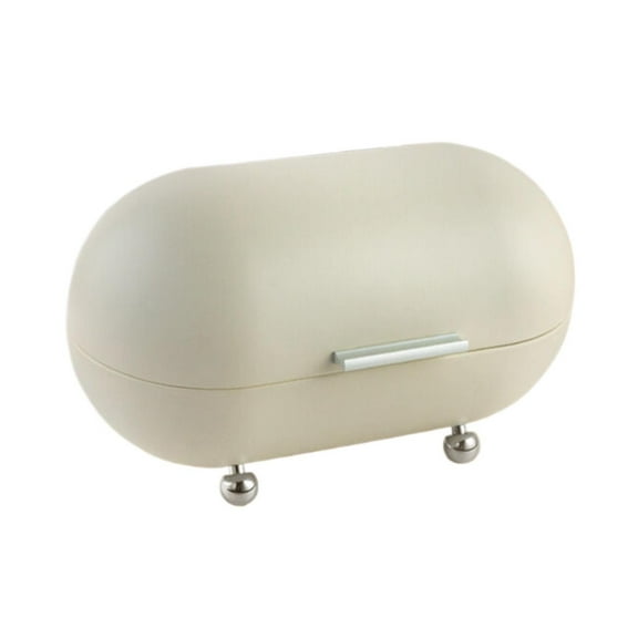 Qiangzon Bread Storage Box for Countertop, Pastries and Kitchen Storage, Hinged Lid with Handle, Durable Multifunctional for Home Bakery and Cafe Use 1