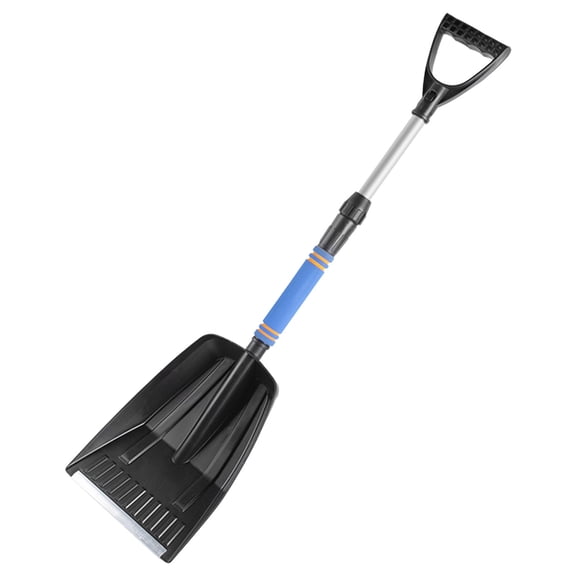 Qiangzon Car Snow Shovel, Winter Retractable Detachable Defrosting and Cleaning Tool - Folding Emergency Shovel for Car, Camping, Garden, Beach, Aluminum Alloy, Adjustable Length 1 Snow Shovel