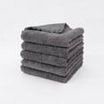 thumbnail image 1 of Qiangzon Cleaning Cloths, 1 Pack Cleaning Rags, 11.5X11.5 Inch All-Purpose Cleaning Rags, Lint-Free & Scratch-Free for Kitchen, Car, Glass, Electronics Under $5, Black A, 1 of 6