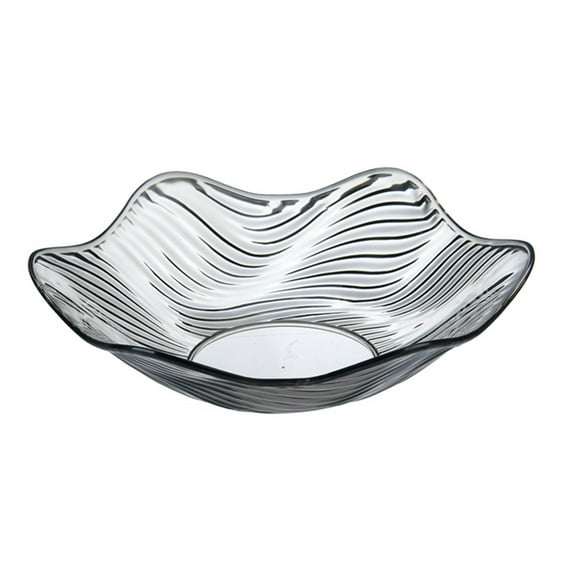 Qiangzon Creative Large Plastic Serving Tray for Living Room, Household Dried Fruit and Candy Display, Decorative Snack Bowl, Versatile Kitchen and Dining Accessory 1*Candy Plate