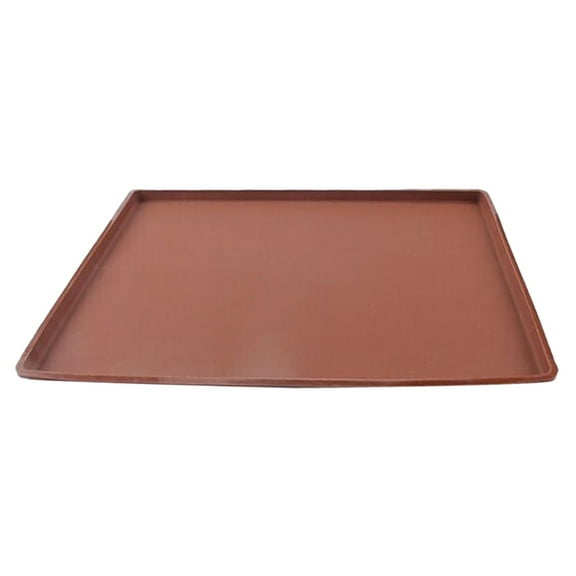 Qiangzon Flexible Silicone Cake Template Roll – Non-Stick Baking Pad for Cookies Pastry Fondant, Reusable Countertop Work Mat, Easy-Storage Kitchen Accessory for Even Dough Thickness 1*Cake Mold