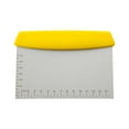 thumbnail image 1 of Qiangzon Food Grade Stainless Steel Baking Tool - Vegetable Cutter and Dough Scraper with Measuring Scale, Multi-Purpose Kitchen Utensil for Baking and Cooking A Stainless Steel Cutting Knife, 1 of 9