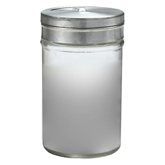 Qiangzon Glass Jars and Pepper Shakers with Stainless Steel Lid - Adjustable Pour Holes Spice Containers, Airtight Seasoning Shaker Set for Kitchen Counter, Refillable and Visible Seasoning Box