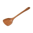 thumbnail image 1 of Qiangzon Hand-Crafted Wooden Stir-Fry Spatula – Non-Stick Pan Turner for High-Heat Cooking, Smooth Edge Flipper for Omelets Pancakes, Eco-Friendly Kitchen Utensil with Comfortable Grip 1*Cooker, 1 of 8