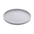 thumbnail image 1 of Qiangzon Large Decorative Round Tray for Coffee Table, Ottoman, Dining Room, and Living Room, Farmhouse Decor for Displaying Items, Sturdy and Vintage Design, Multi-Use for Organization 1*Plate, 1 of 7