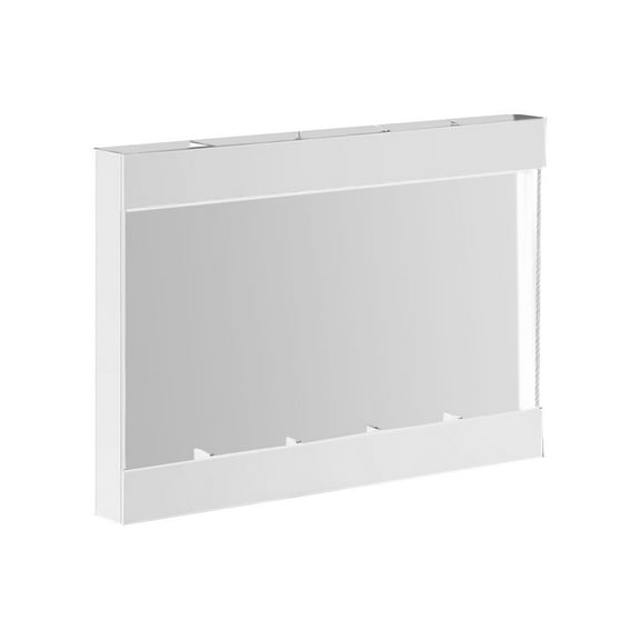 Qiangzon Multi-Compartment Acrylic Organizer Rack for Kitchen Counter Or Drawer, Transparent Utensil Holder for Efficient Storage, Sleek and Modern Design, Ideal for Home and Restaurant Use