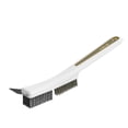 thumbnail image 1 of Qiangzon Multi-Function Steel Wire Scrub Brush for Kitchen and Stove Cleaning - with Scraper for Deep Cleaning, Ergonomic Handle for Comfortable Grip, Wide Application 1* Steel Wire Brush, 1 of 7