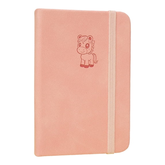 Qiangzon Pocket Notebook, Softcover Mini Notebook, Smooth Writing Note Book for Quick Records, To Do Lists, Study, Office, Travel, Purse, Daily Writing, 4.33x2.95 Inch, Pink