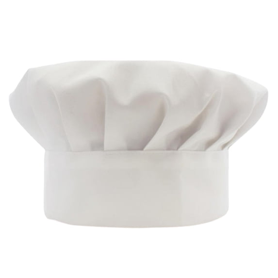 Qiangzon Professional Chef Hat for Adults, Adjustable Elastic Kitchen Cooking Cap, Comfortable and Breathable Design for Culinary Use, Ideal for Restaurants and Baking Shops 1 Chef's Hat
