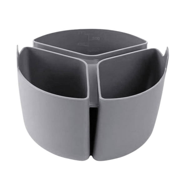 Qiangzon Silicone Rice Cooker Divider and Compartment Liner, Heat-Resistant and Reusable, Perfect for Cooking Multiple Dishes Simultaneously, Easy to Clean and Store A Silicone Rice Cooker Divider