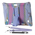 thumbnail image 1 of Qiangzon Tablet Case, Silicone Protective Cover with Stand, Shockproof Bumper for 10 Inch Android Tablet, Viewing Angle, Portable Holder, C, 1 of 9