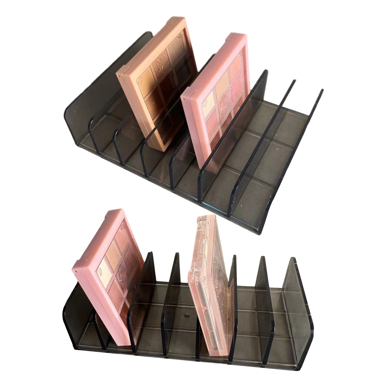 Qianha Mall Compact Makeup Organizer Tray 1/2pcs Storage Rack Makeup