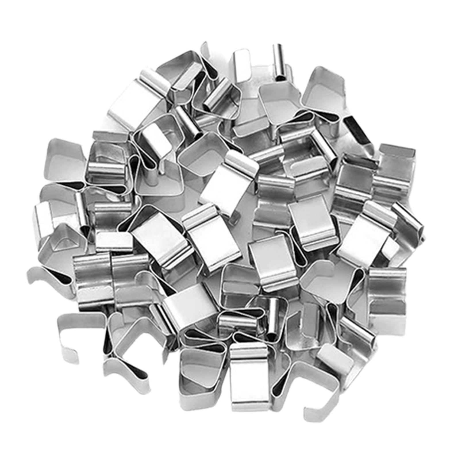 Qianha Mall No Glue or Nails Christmas Light Hangers 100pcs Christmas