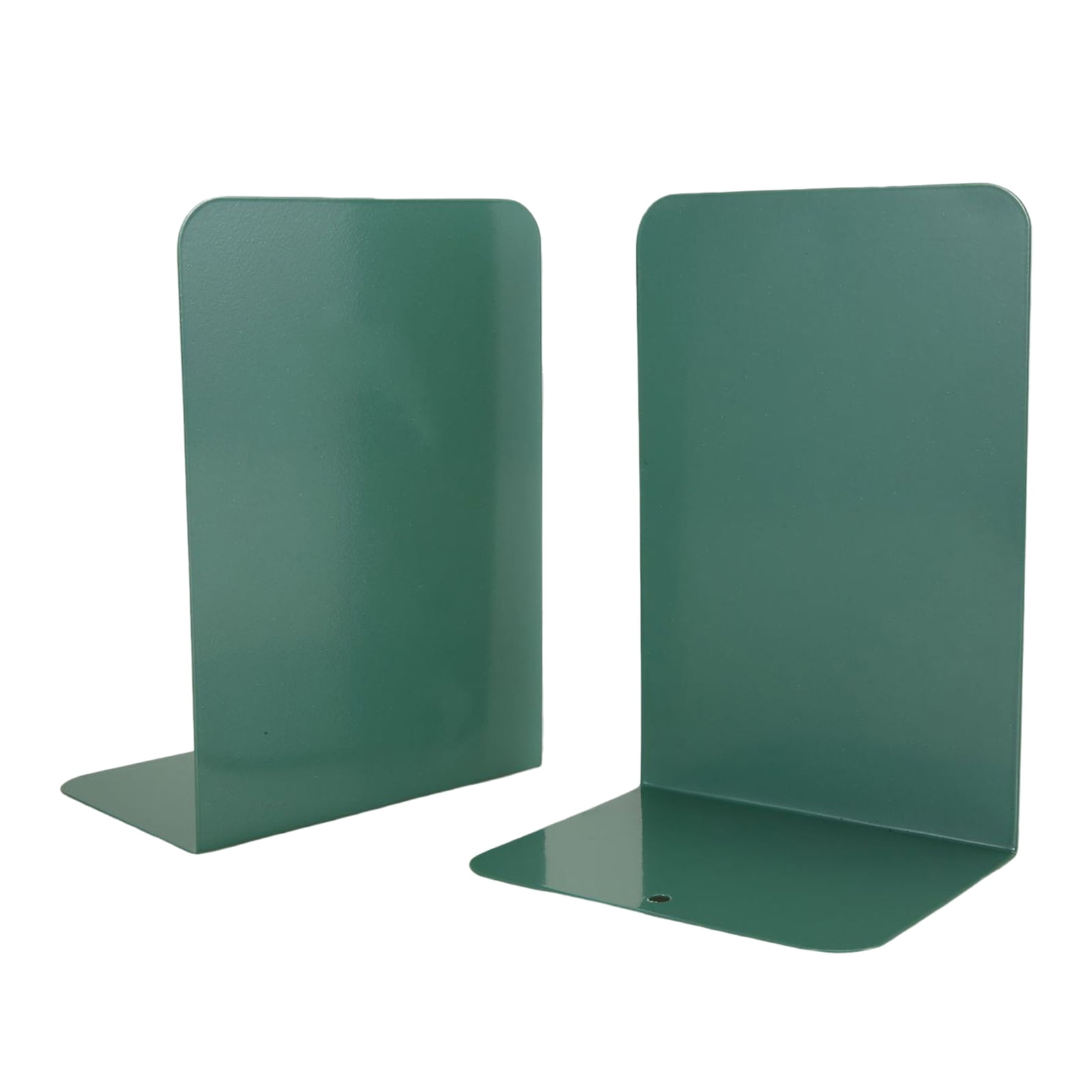 Qianha Mall Stylish Book Display Holder 2pcs Metal Book Ends Lshaped
