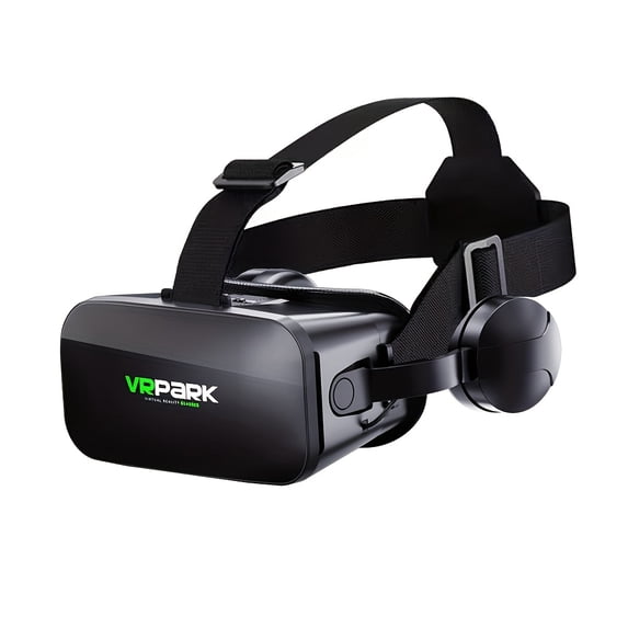 Qianhuan Magic Mirror VR Headset with Gamepad, 2026 All-in-One 3D Headset for Immersive Gaming & Private Viewing, Lightweight ABS & Adjustable Design