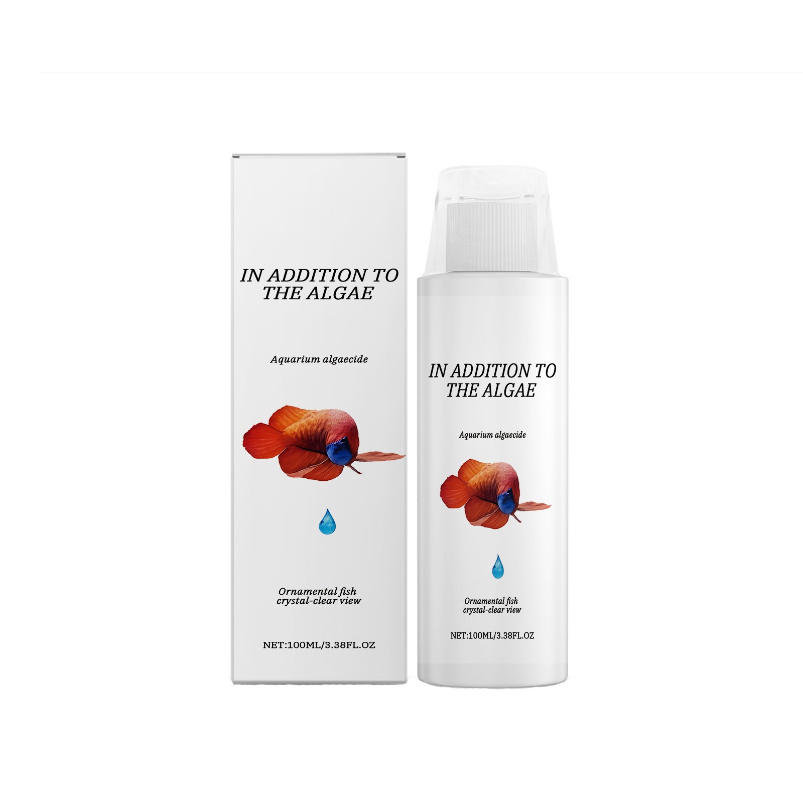 Qianvly Aquarium Algae Control Solution for Ornamental Fish Tanks ...