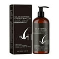 Qianvly Curly Hair Styling Gel Lazy Hair Styling Moisturizing Care