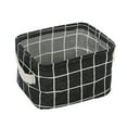 thumbnail image 1 of Qianying Small Foldable Storage Bins Baskets,Collapsible Linen Canvas Fabric Organizer Containers with Handles for Nursery Kids Toddlers - Multi,8X 6.X 4.72 inch/20.5*15.5*12Cm, 1 of 4
