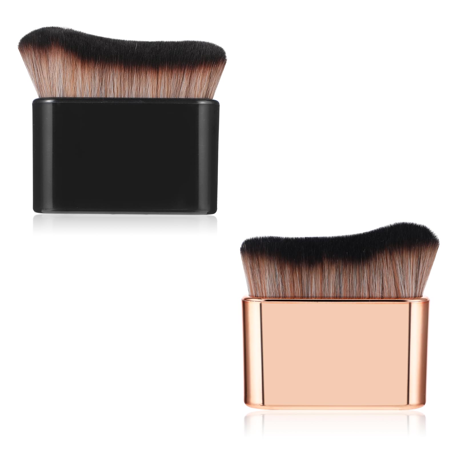 Qianyu 2 Pcs Self Tanning HYZ01 Brush Sunless Body Tanner Brushes Fake