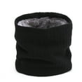 thumbnail image 1 of Qiaocaity Fashion Womens Solid Winter Keep Warm Neck Gaiter Scarves Scarf Neck Warmers Scarfs, Christmas Gifts, Black One Size, 1 of 6