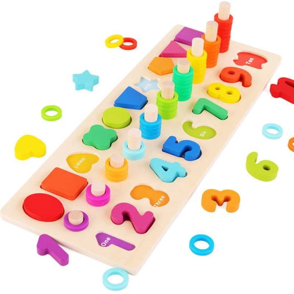 Qiaozhimu digital shape logarithmic board