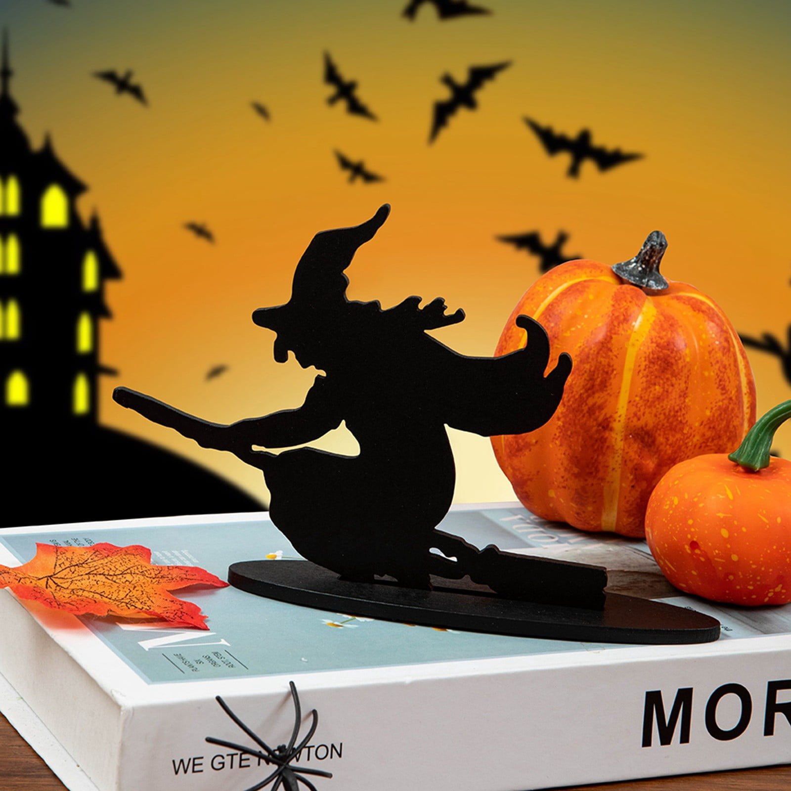 Qicasul Diy Halloween Decorations Halloween Witch Woodwork Decoration