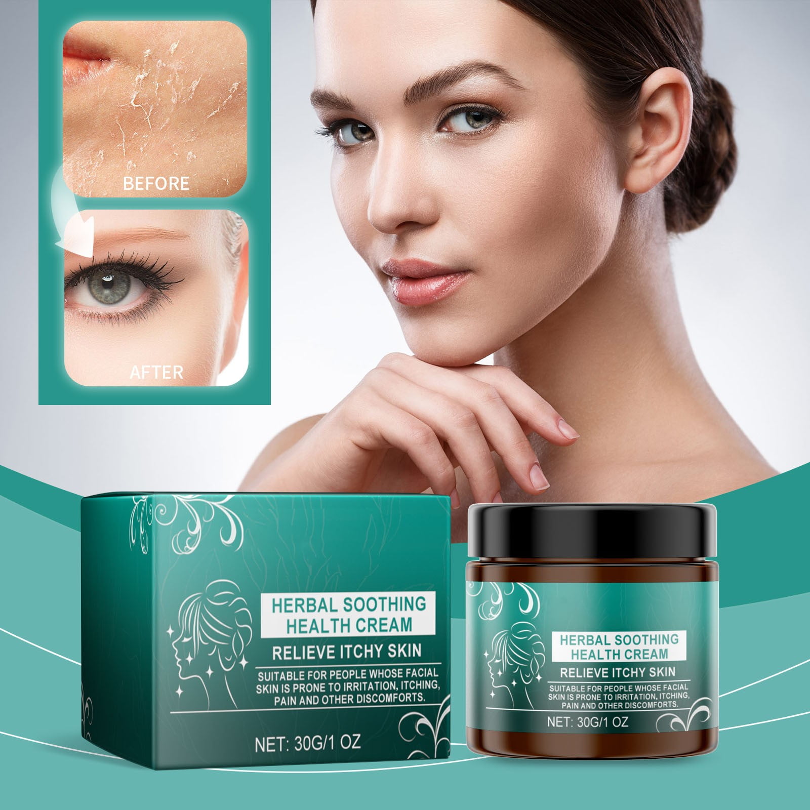 Qicasul Herbal Antibacterial Health Cream Health For Skin Health