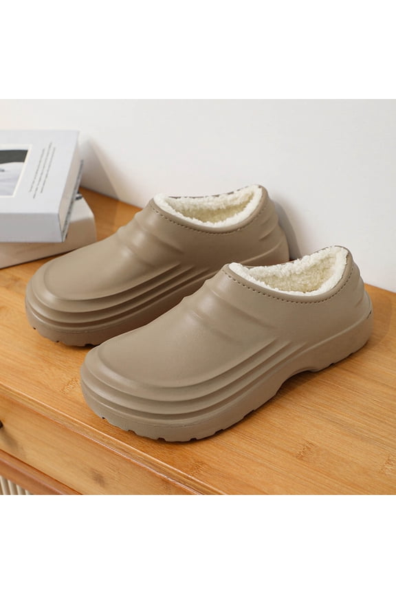 Men's slipper Clogs Garden Shoes for Women Men Non Work Shoes Women Food Chef Shoe for Men Restaurant Water Oil Nursing Arch Support Wide Width Sneakers Lightweight U Brown US: 7.5