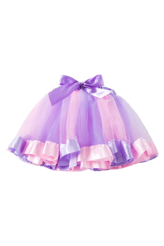 Skirt Candy Color Multicolor Skirt Support Half Body Puff Petticoat Colorful Tutu Skir Casual E,A